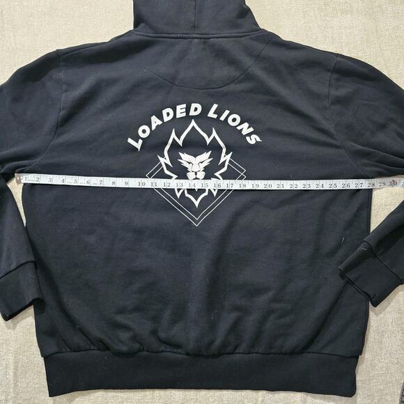 Loaded Lions nft Crypto.com Mens Size 2XL Cotton Promotional Hoodie - Picture 3 of 7